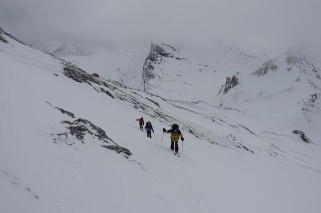 Aufstieg zur Torspitze