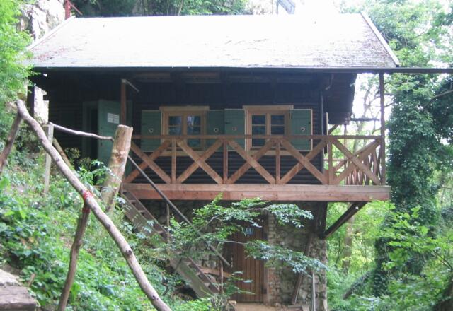 Hanslberghütte Eingang