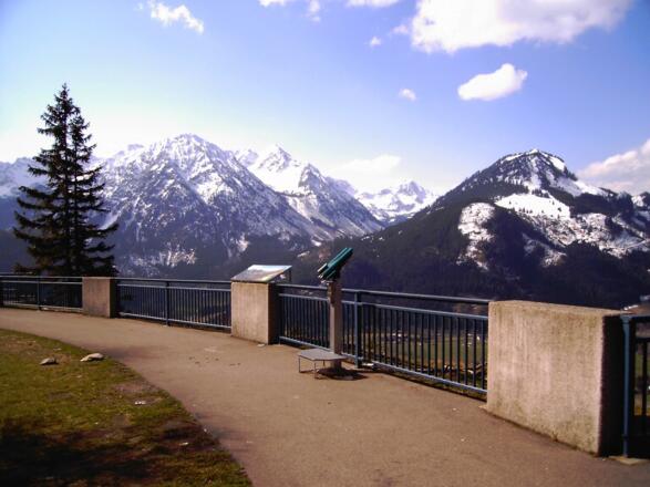 Die Kanzel am Jochpass