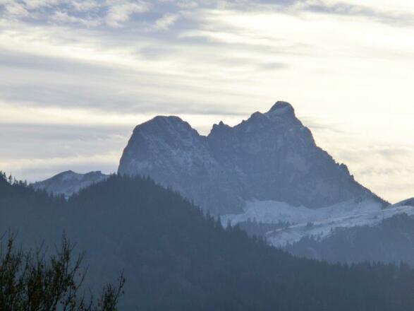 Ferienhof Dischler Blick in die Berge