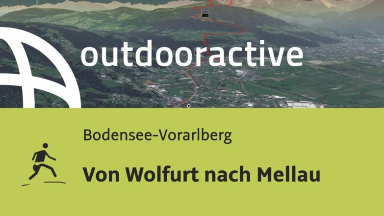 Trailrunning-Strecke in der Region Bodensee-Rheintal: Von Wolfurt nach Mellau