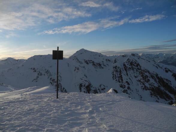 Abendstimmung am Hobarjoch