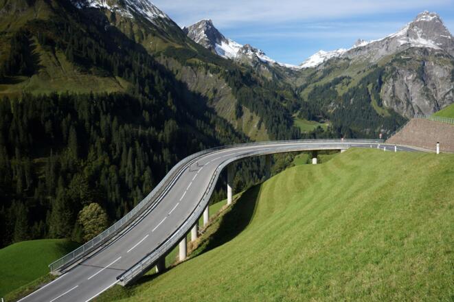 Brücke in Schröcken