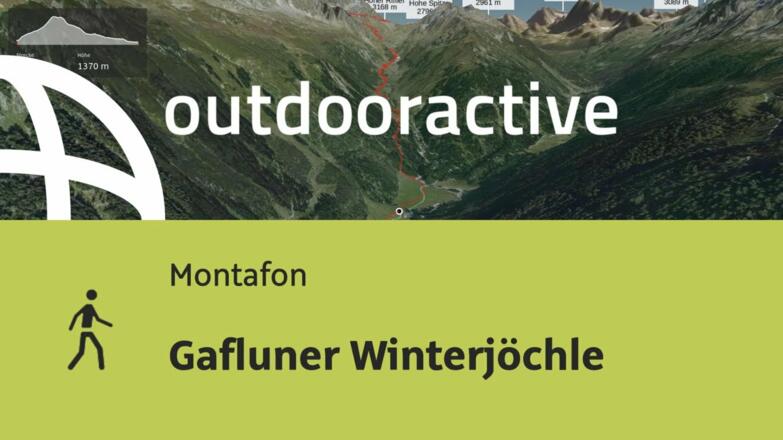 Wanderung im Montafon: Gafluner Winterjöchle
