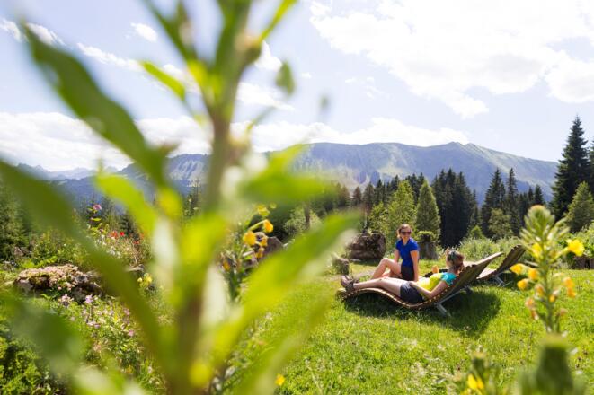 Aussicht Platz Hörnlepass