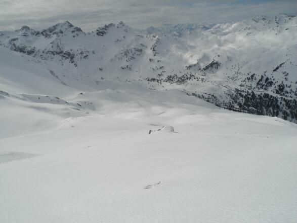 Rückblick zu den Lizumer Böden