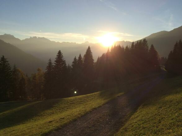 Maisäss Aussicht Sommer