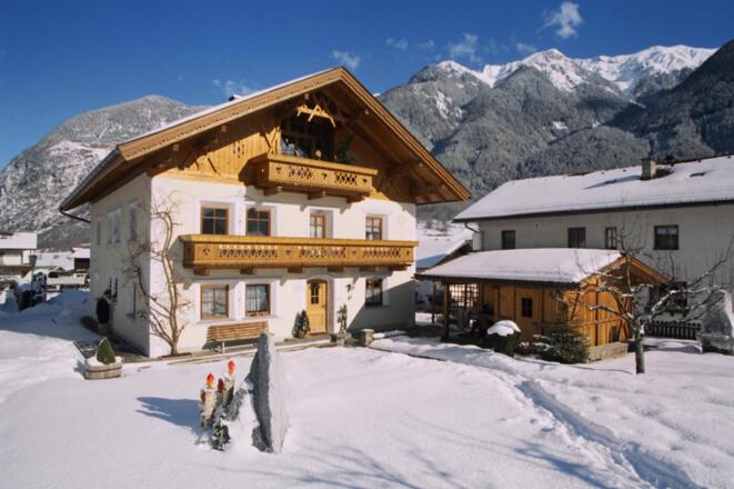 Haus Huberta im Winter