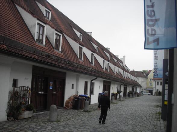Salzgasse in Landsberg
