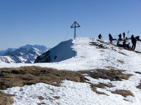Eine ausgiebige Rast gehört trotzdem zum Gipfelerlebnis.