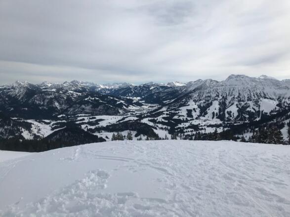 Ausblick vom Wertacher Hörnle