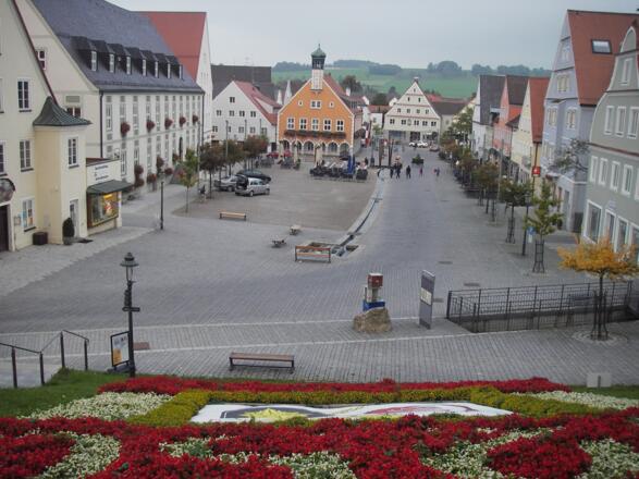 Platz vor der Kirche Ottobeuren