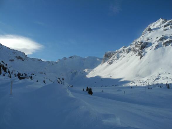 Rückblick auf die gestrige Abfahrt