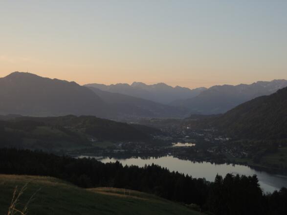Der Grünten bei Sonnenaufgang