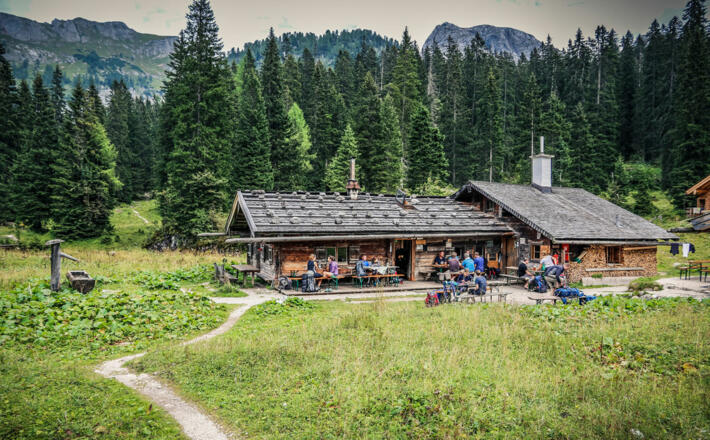 Die Wasseralm in der Röth