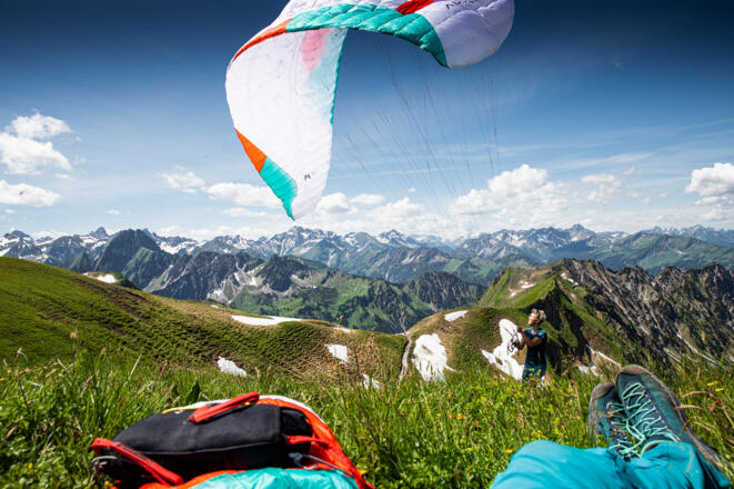 Die knie- und geldbeutelschonende Abstiegsvariante.