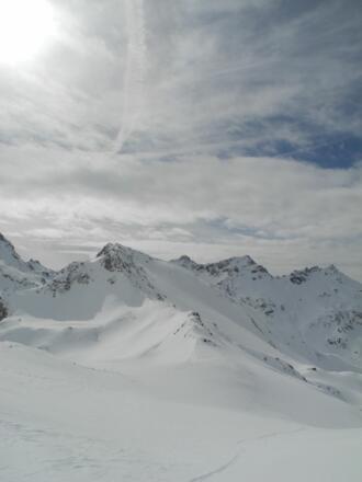 Rückblick zur Grauen Wand