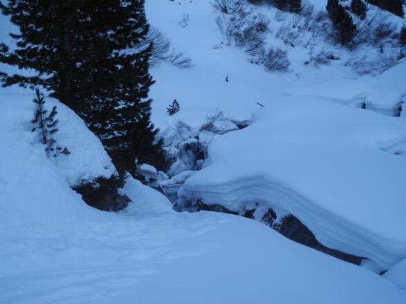 Bachquerung unter der Weidenerhütte II