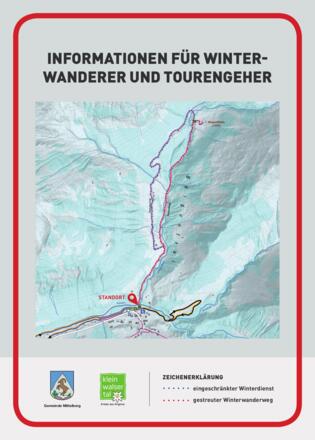 Information für Winterwanderer & Tourengehen