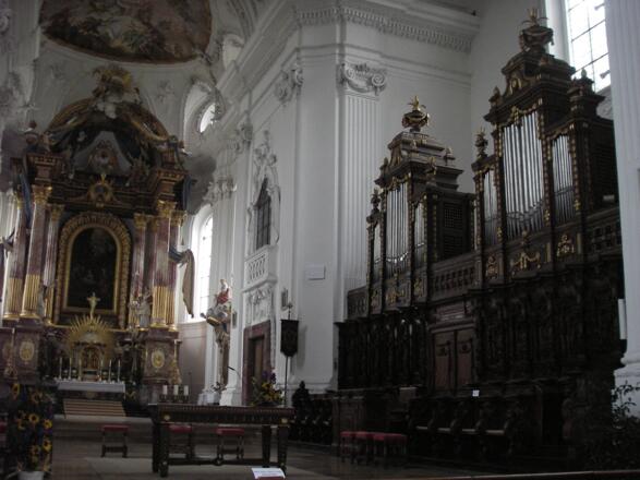 Kirche Rot an der Rot innen