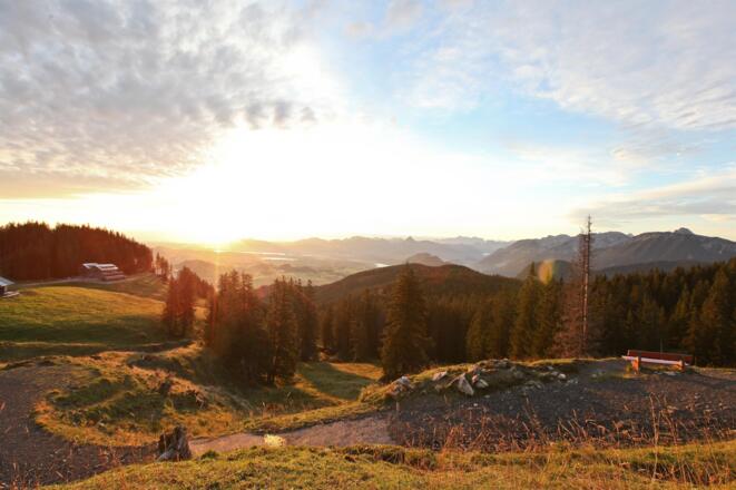 Ausblick von der Alpspitze