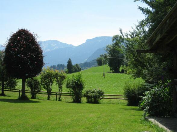 Blick von der Terrasse