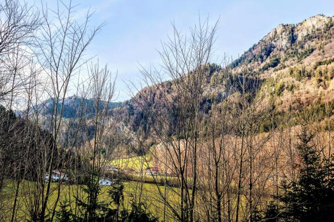 Aussicht auf die Berge