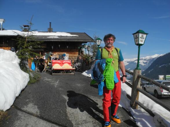 Elektrolyte auftanken bei der Schellenbergalm