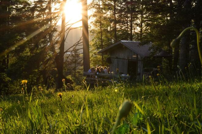 Waldhütte_Bergsommer