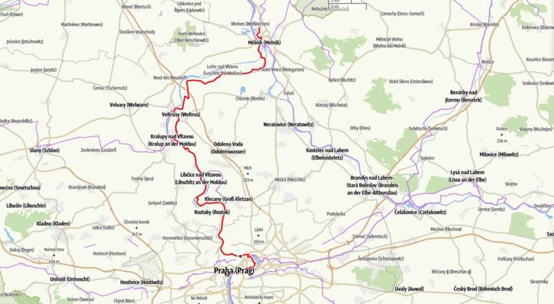 Tag 5, Prag - Melnik, 70 km