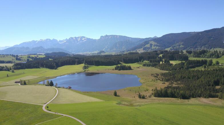 Blick auf den Attlesee