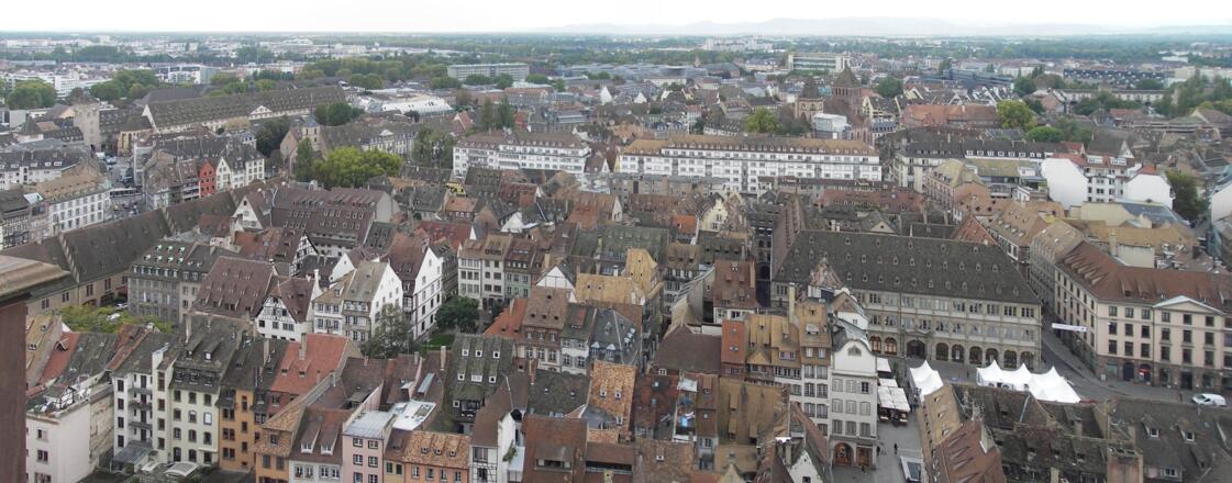Strasbourg, Blick vom Turm