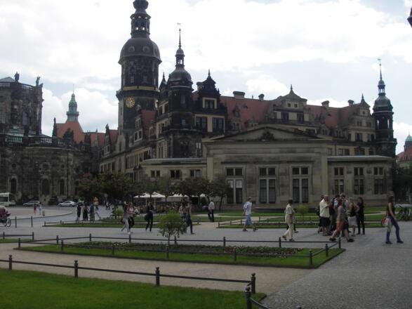 Dresden, Platz vor der Oper