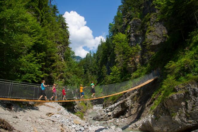 Hängebrücke Griesbachklamm