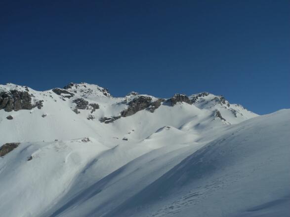 Aufstieg zum Griffjoch