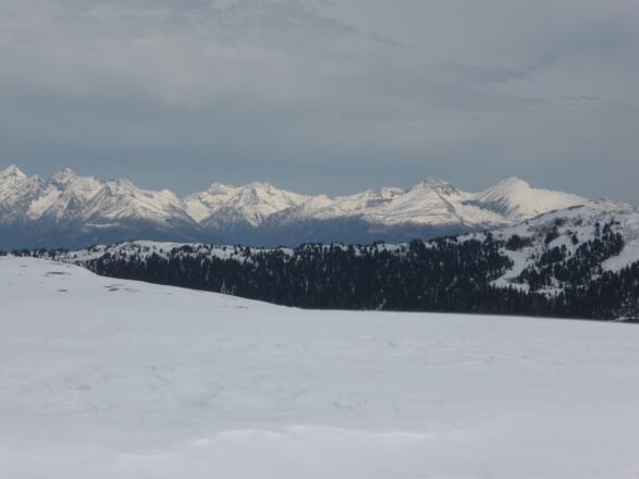 Schladminger Tauern, ganz rechts der Preber