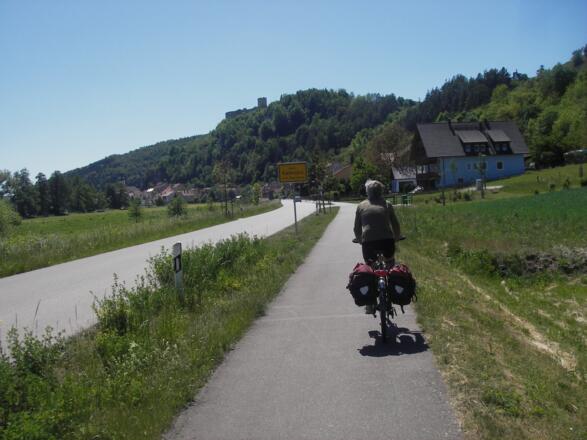 Radweg vor Kallmünz
