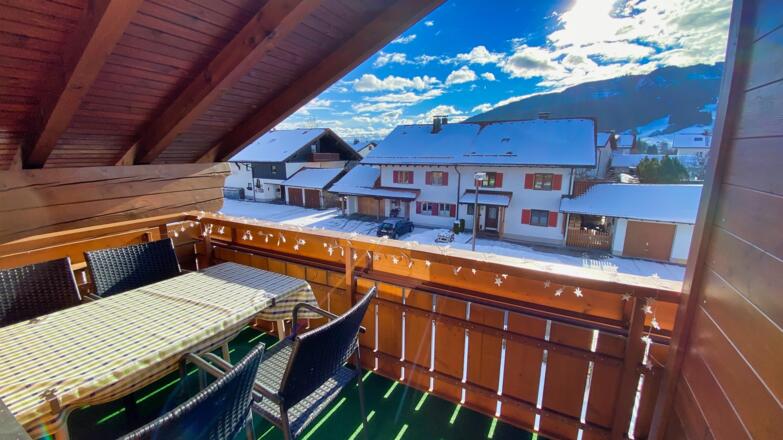 Sonnenverwöhnter Balkon