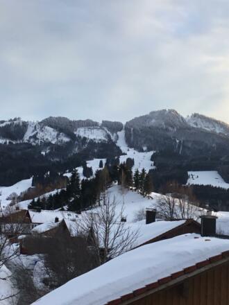 Aussicht vom Südbalkon
