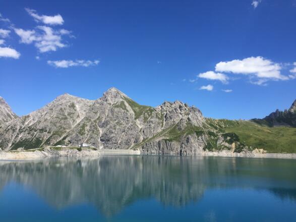 Malerischer Lünersee