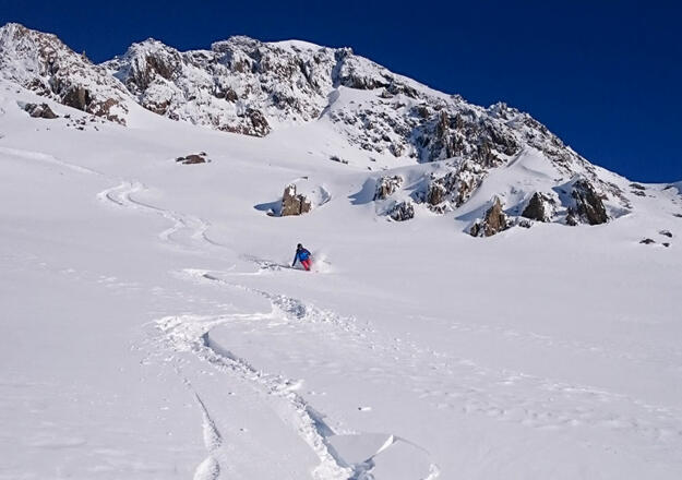 Was für eine Belohnung für die Klettersteig-Wühlerei!