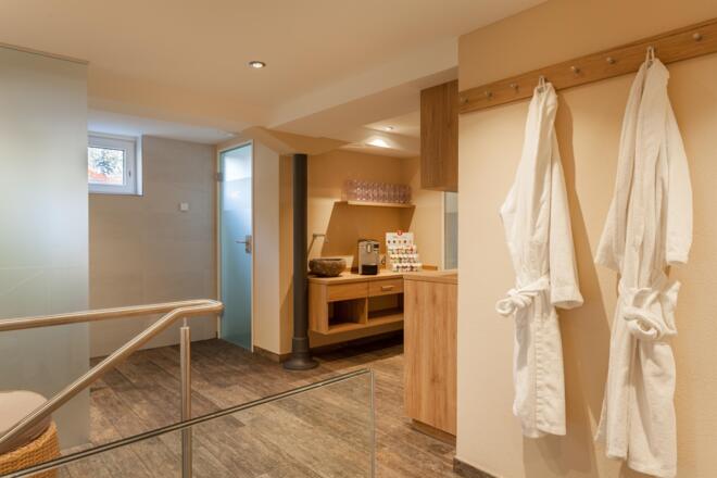 Teelounge im Hallenbad