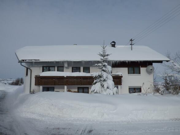 Unser fantastischer Balkon der FeWo Alpspitzblick