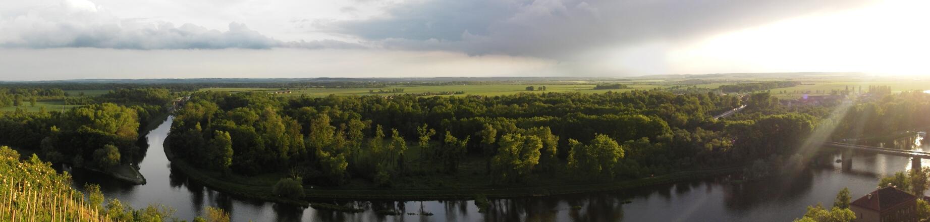 Abendstimmung gg Elbekanal