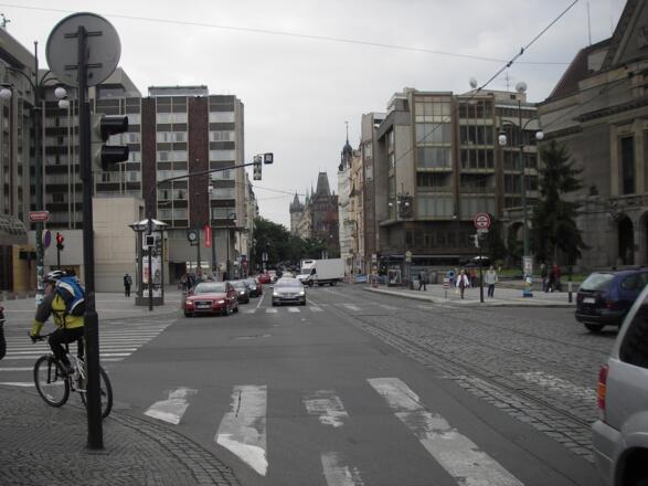 Straße in Prag