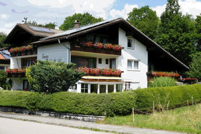 Haus Weidach, Süd-Westansicht