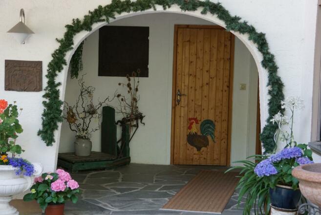 Haus Weidach, Eingangsbereich