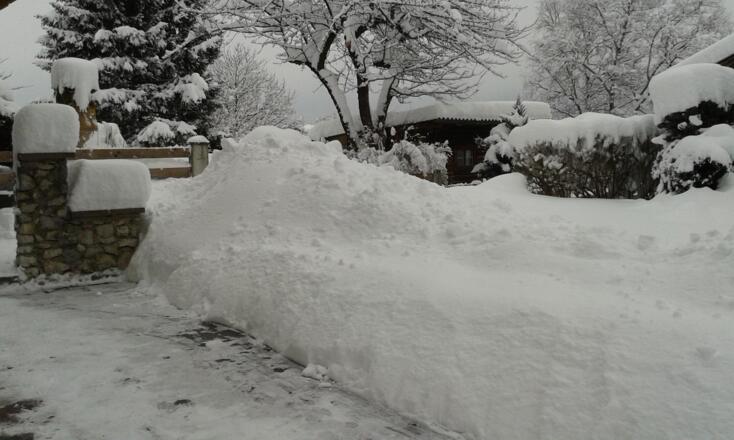 wow - soviel Schnee!