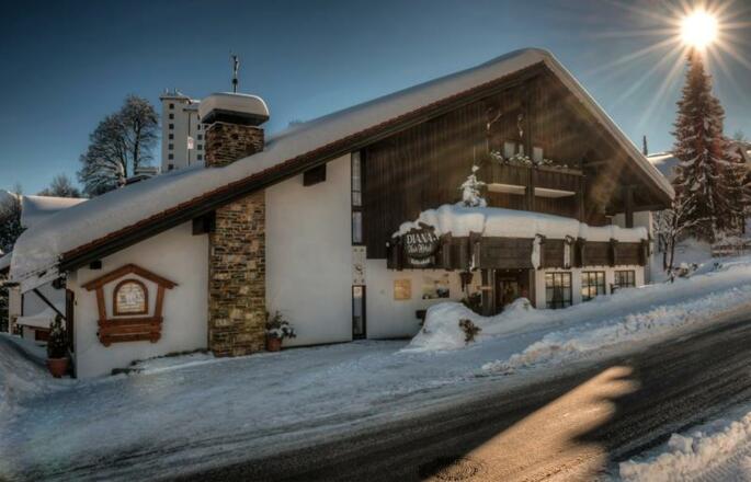 Hotel DIANA Winteransicht