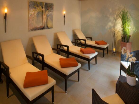 Ruheraum im Wellnessbereich